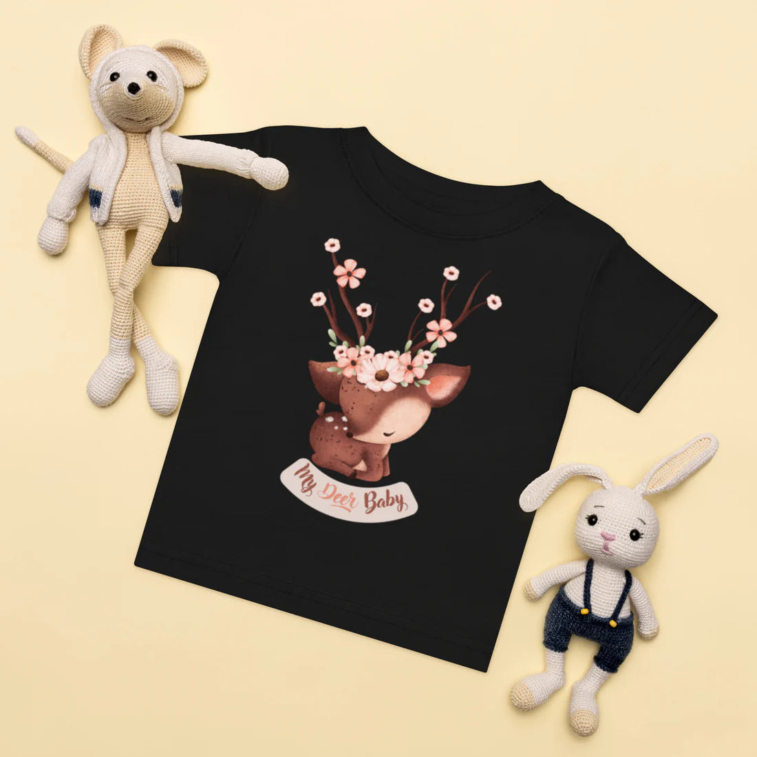Mama + Baby Deer Set