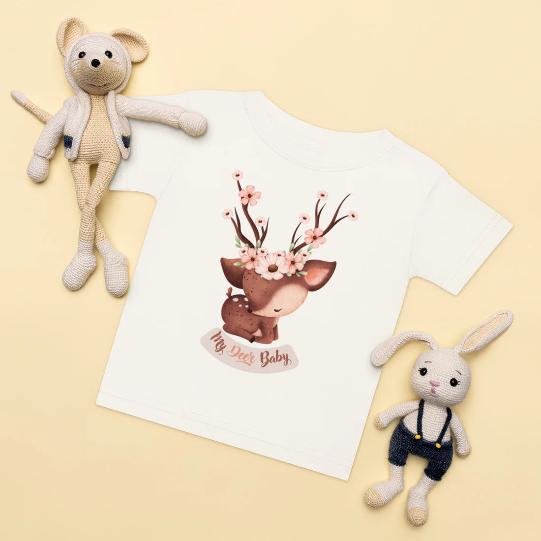 Mama + Baby Deer Set